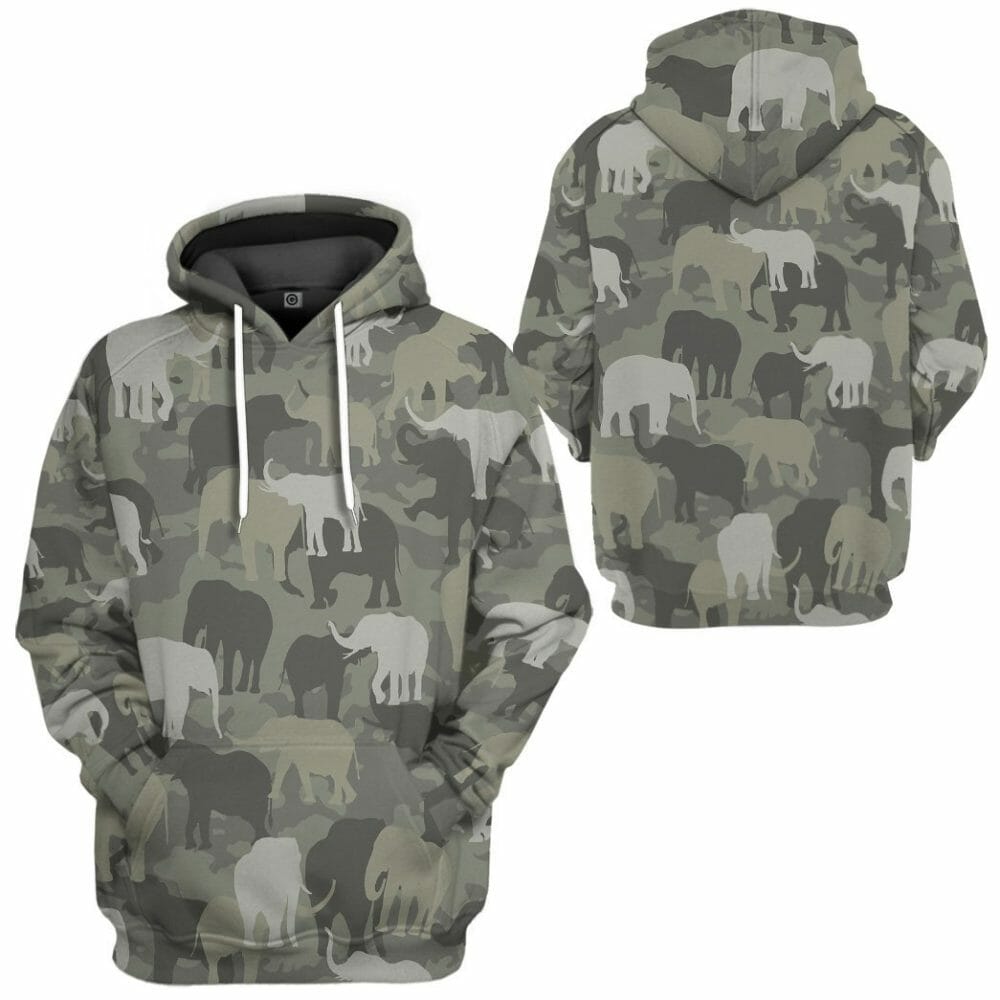 Eilifintí 3D Camo Saincheaptha Tshirt Hoodie Apparel