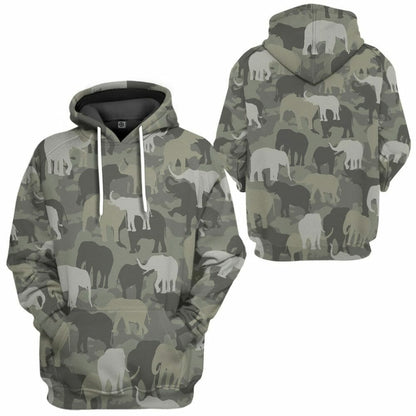 Eilifintí 3D Camo Saincheaptha Tshirt Hoodie Apparel