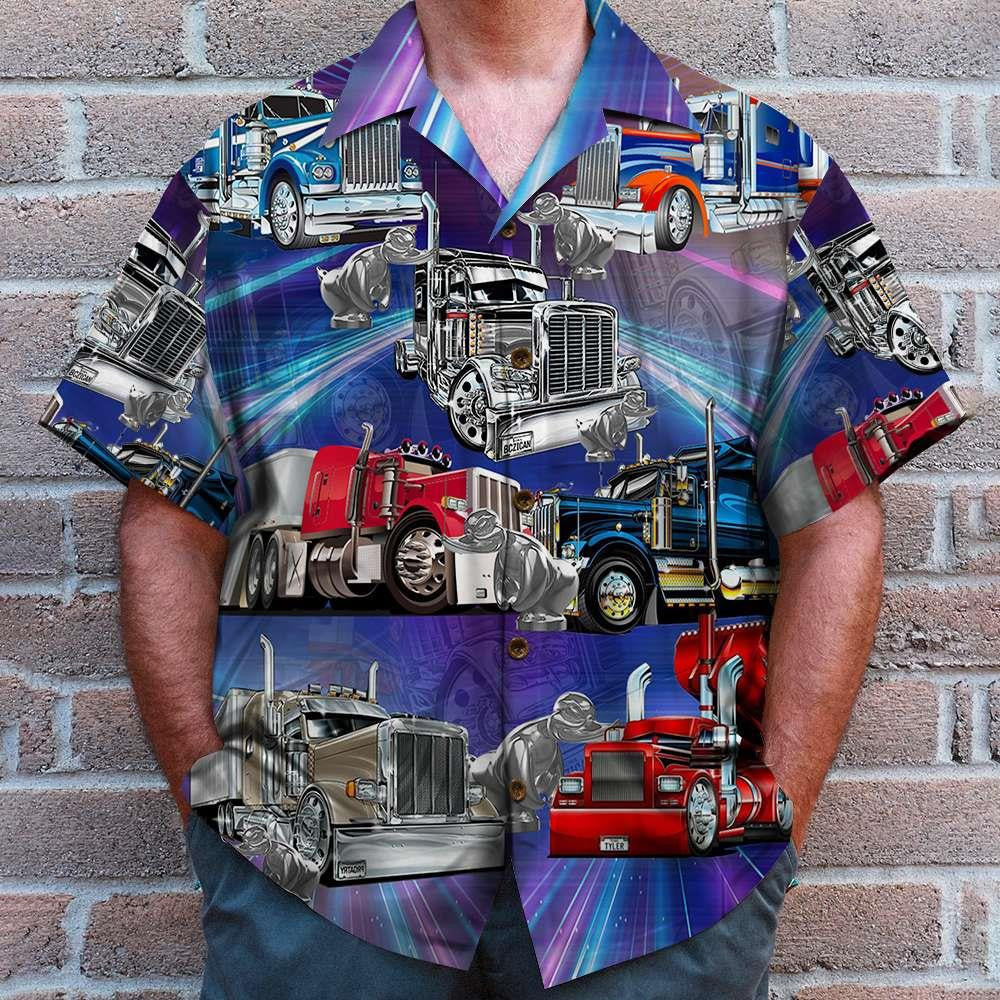 Bronntanas do Trucailí Cool Trucailí Cúlra Soilse Daite Léine Haváíais, Bronntanas Léine Haváís, Bronntanas Nollag