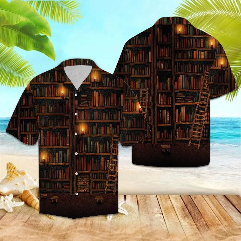 Seilf Leabhar Chlasaiceach i nDearadh Leabharlainne Léine Haváí, Haváise le haghaidh Bronntanais