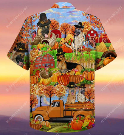 Buíochas Sona Aoire Gearmánach Léine Gearr Muinchille Unisex Aigéan T Léinte Haváís Seanréalta Léinte Haváís Patrún Léine Haváíais, Bronntanas Léine Haváíais, Bronntanas Nollag