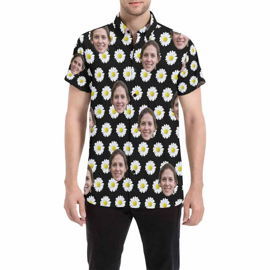 Bláthanna Nóinín ar Ghrianghraf Dubh Léine Haváís Saincheaptha, Bronntanas Léine Haváí, Bronntanas Nollag