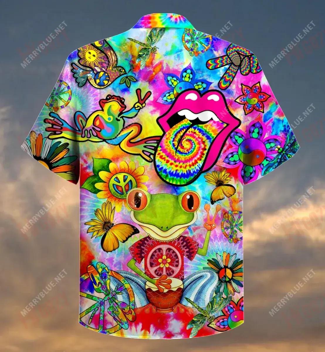 Hippie Mothú Groovy Gearr Léine Haváís Caitheamh aimsire Gearr Muinchille Léine Oirbheartaíochta Haváís Patrún Léine Haváís, Bronntanas Léine Haváís, Bronntanas Nollag