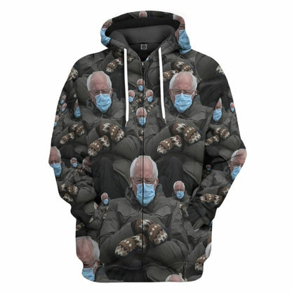 3D Cathaoirleach Bernie Sanders Custom Tshirt Hoodie Apparel