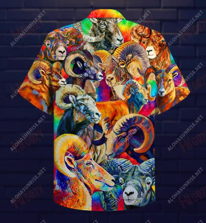 Colorful Beagle Bone Pattern Men'S All Over Print Hawaiian Aloha Shirt Hawaiian Shorts Beach Short Sleeve, Hwaiian For Gift