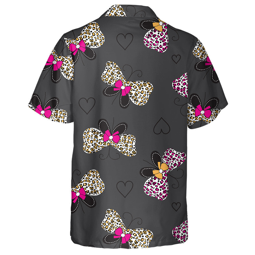 Pretty Theme Mystical Butterfly And Bow Tie Hawaiian Shirt, Hawaiian Shirt Gift, Christmas Gift