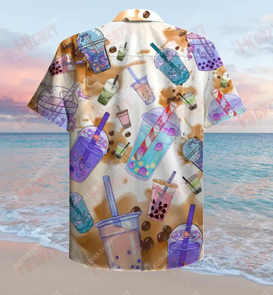 Tae Bubble Iontach Léinte Gearr Muinchille Unisex Laethanta Saoire Léinte T Haváís Léinte Haváís is Fearr Léinte Haváís do Mhná, Bronntanas Léine Haváís, Bronntanas Nollag