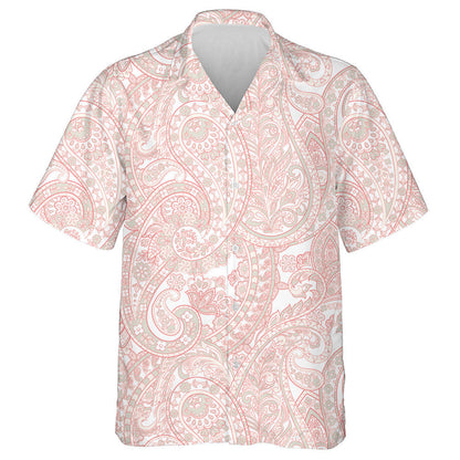 Patrún Vintage Floral Paisley Teicstíle hÁise Cúlra Bándearg Léine Haváís, Bronntanas Léine Haváís, Bronntanas Nollag