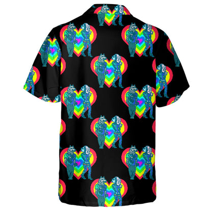 Léaráid Faisin As Mac Tíre Agus Hipsters Éisc Lánúin Léine Haváís, Bronntanas Léine Haváís, Bronntanas Nollag