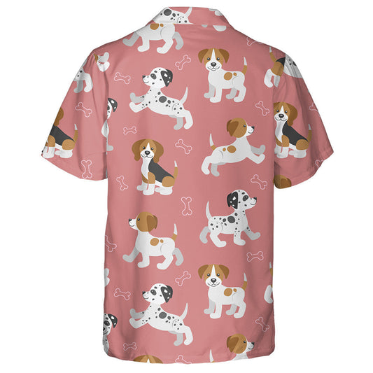 Coileáiníní Greannmhar Beagle Dalmatian Agus Jack Russell Terrier Léine Haváís, Bronntanas Léine Haváís, Bronntanas Nollag