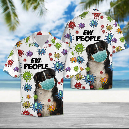 Aoire na hAstráile ag caitheamh Masc Daoine Ew Patrún Léine Haváís, Bronntanas Léine Haváíais, Bronntanas Nollag