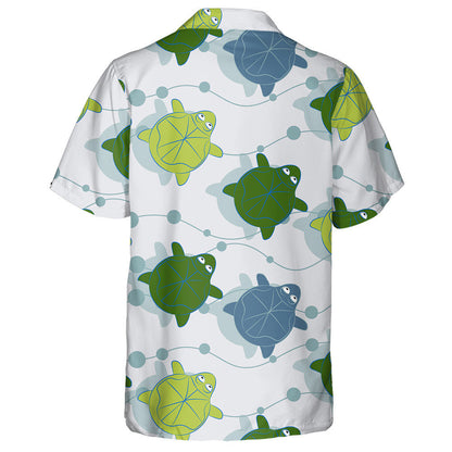 Turtar Seanfharraige Greannmhar i Stíl Polainéiseach treibhe Léine Haváís, Bronntanas Léine Haváís, Bronntanas Nollag