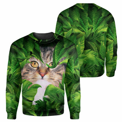 Hidden Cat - 3D All Over Printed Shirt Tshirt Hoodie Apparel