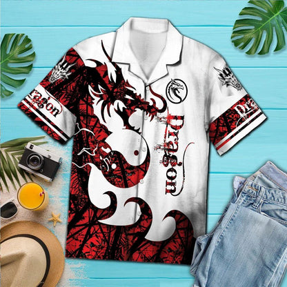 Red Dragon Ceann Yang Tai Chi Dearadh Léine haváí, Bronntanas Léine Haváís, Bronntanas Nollag