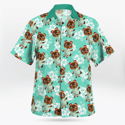 Tom Nook Hawaiian shirt, Hawaiian Shirt Gift, Christmas Gift