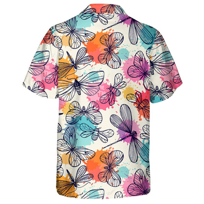 Teibí Féileacáin Neon Dathúla Agus Snáthaidí Léinte Haváís, Bronntanas Léine Haváíais, Bronntanas Nollag