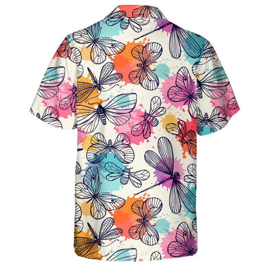 Teibí Féileacáin Neon Dathúla Agus Snáthaidí Léinte Haváís, Bronntanas Léine Haváíais, Bronntanas Nollag