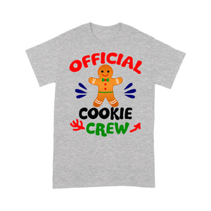 Official Cookie Crew Funny Christmas Baking Gift  Tee Shirt Gift For Christmas