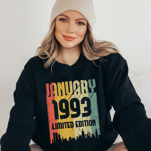 30 Years Old Legend Since January 1993 30th Birthday T-Shirt