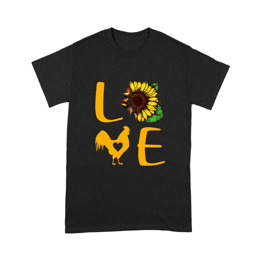 Sunflower with love - Tee Shirt Gift For Christmas
