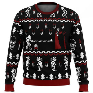 Castlevania Classic Game Ugly Christmas Sweater, Christmas Ugly Sweater, Christmas Gift, Gift Christmas 2022