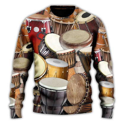 Drum It's Not A Hobby It's A Lifestyle Ugly Christmas Sweater, Christmas Gift, Gift Christmas 2024