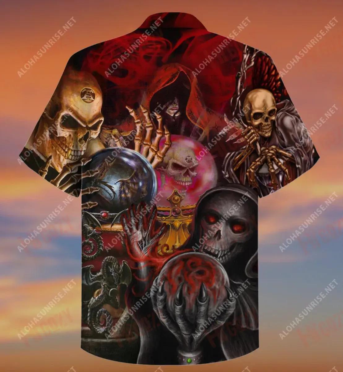 I Know Your Future Short Short Sleeve Shirt Ocean Hawaiian T Shirts Vintage Hawaiian Shirts Funny Hawaiian Shirts, Hawaiian Shirt Gift, Christmas Gift