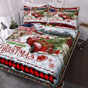 Horse Red Truck. All Hearts Come Home For Christmas Quilt Bedding Set  Bedroom Set Bedlinen 3D ,Bedding Christmas Gift,Bedding Set Christmas