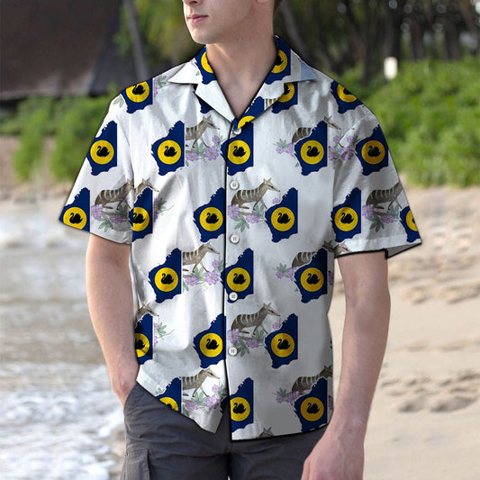 Bratach Speisialta de Phatrún Numbat Iarthar na hAstráile Léine Haváís, Bronntanas Léine Haváíais, Bronntanas Nollag