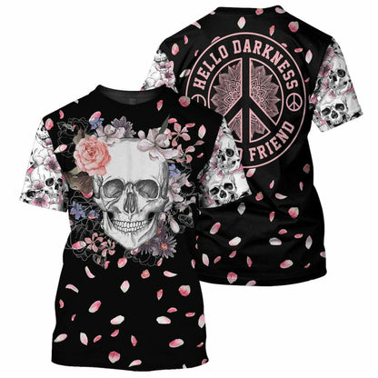 Hello Darkness - 3D All Over Printed Shirt Tshirt Hoodie Apparel