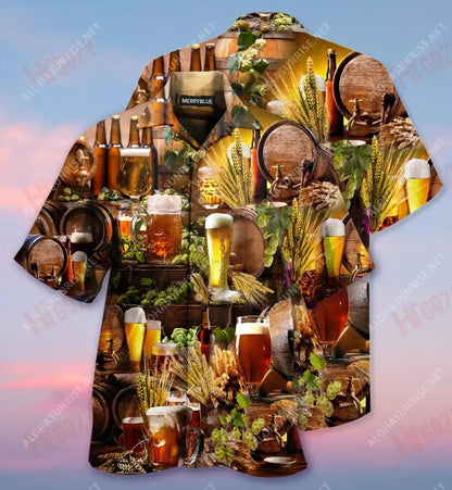 Alwasy Ar Tapa Agus Bíodh Am Maith agat Léine Gearr Muinchille Unisex Laethanta Saoire Léinte haváíais Léinte haváíais Patrún Léine Haváíais, Bronntanas Léine Haváíais, Bronntanas Nollag