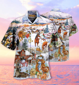 Design Hawaiian Shirt Christmas Is Better On Farm, Hawaiian Shirt Gift, Christmas Gift