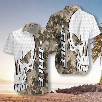 Dearadh Sármhaith Léine Haváís Galf agus Camó Skull, Bronntanas Léine Haváíais, Bronntanas Nollag