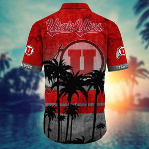 Utah Utes Hawaiian Shirt, Hawaiian Shirt Gift, Christmas Gift