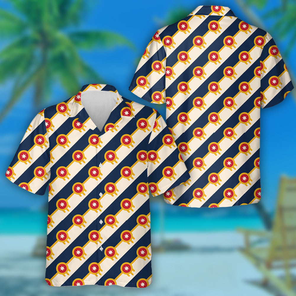 Réaltaí Dearga Mheiriceá ar Phatrún Srípeach Dorcha Gorm Léine Haváís, Bronntanas Léine Haváíais, Bronntanas Nollag