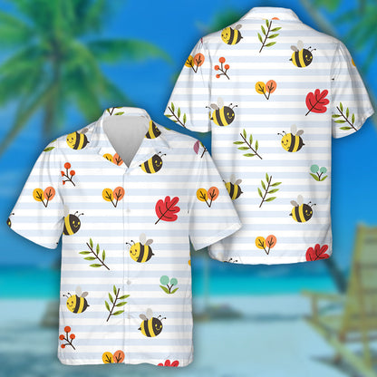 Duilleoga Agus Bee Gleoite Ar an Líne Gorm Léine Haváís, Bronntanas Léine Haváís, Bronntanas Nollag