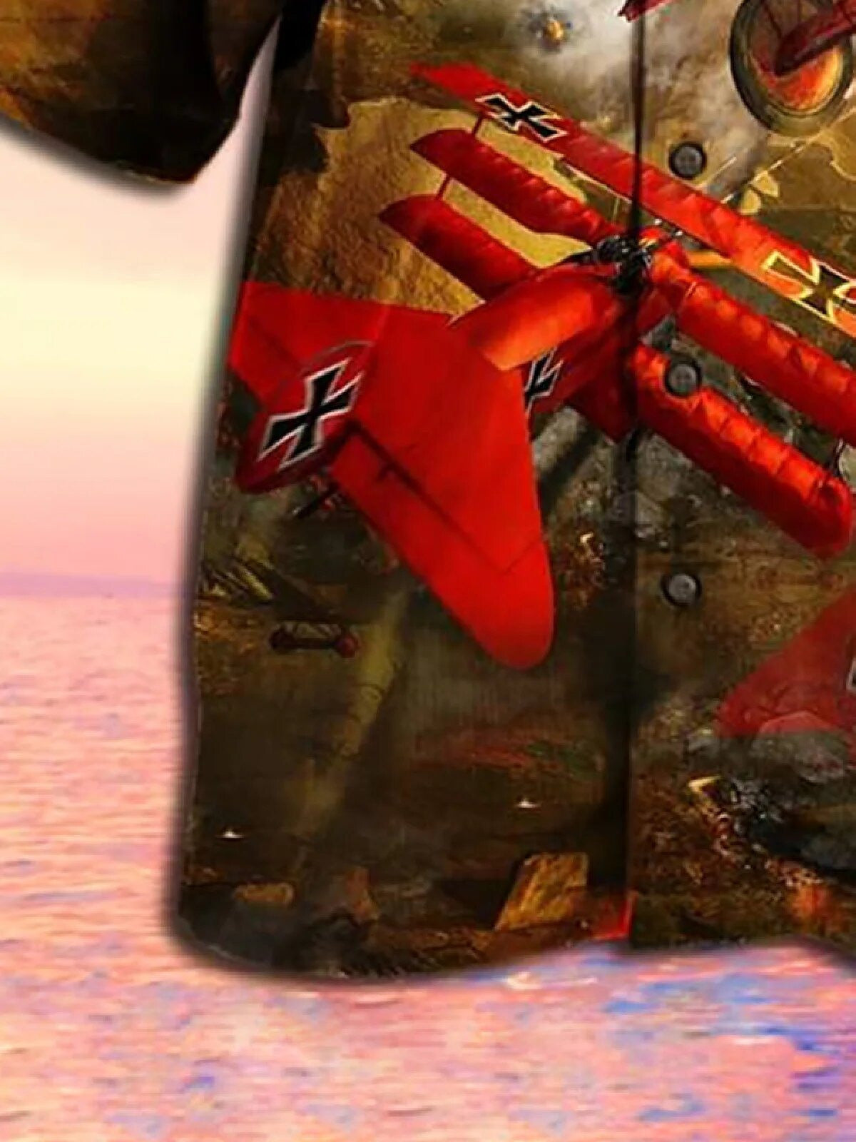 Red Starry Sky Nice Ornamental Hawaiian Shirt,Hawaiian Shirt Gift, Christmas Gift