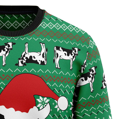 Funny Cow Ugly Christmas Sweater,Christmas Ugly Sweater,Christmas Gift,Gift Christmas 2024