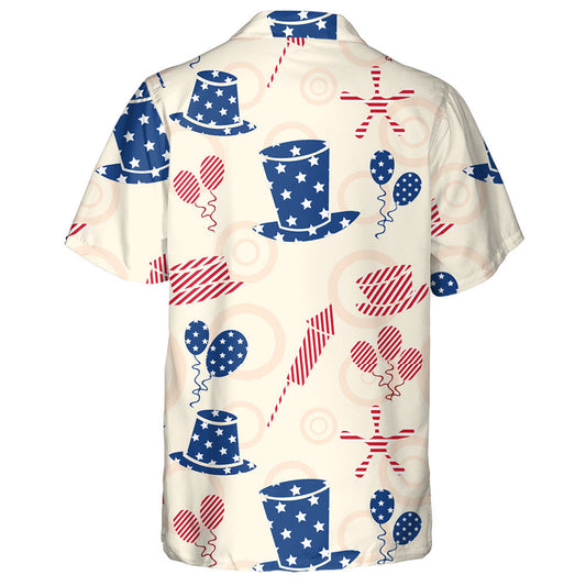 Ceiliúradh Lá Saoirse Mheiriceá le Léine Haváí Tine Ealaíne Balún, Bronntanas Léine Haváís, Bronntanas Nollag