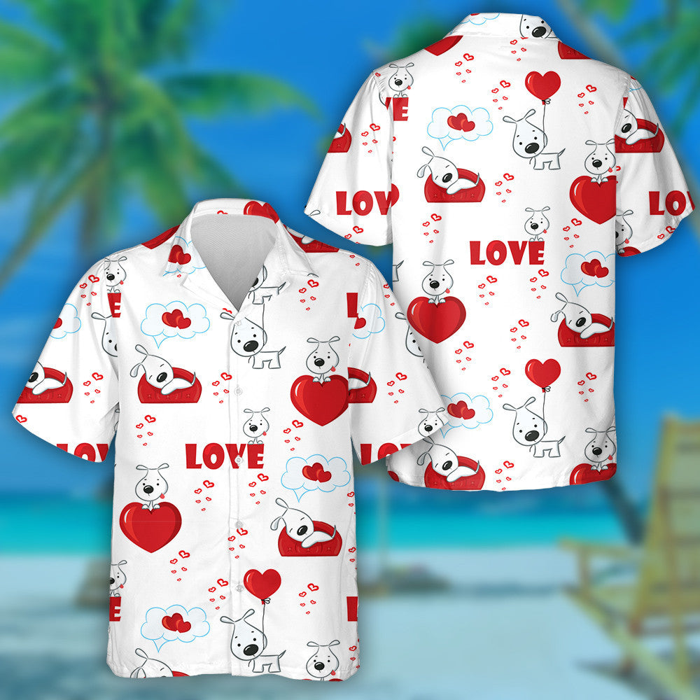 Cúlra gleoite le Madraí Agus Croí Do Léine Haváís Lá Vailintín, Bronntanas Léine Haváís, Bronntanas Nollag