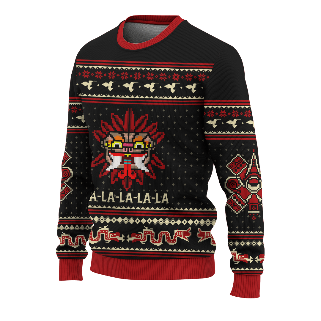 Falalala Aztec Aztec Maya Mexica Christmas Sweater, Christmas Gift, Gift Christmas 2024