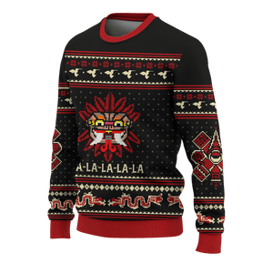 Falalala Aztec Aztec Maya Mexica Christmas Sweater, Christmas Gift, Gift Christmas 2024