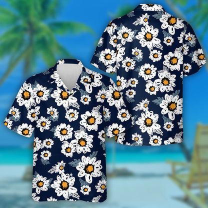 Lusanna Gréine Bána ag Líníocht Láimh Ar Chúlra Dorcha Gorm Léine Haváí, Bronntanas Léine Haváíais, Bronntanas Nollag