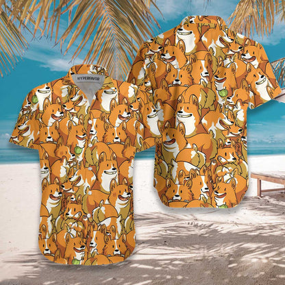 Peataí Baile Na Cairde Corgi Léine Haváís, Bronntanas Léine Haváíais, Bronntanas Nollag