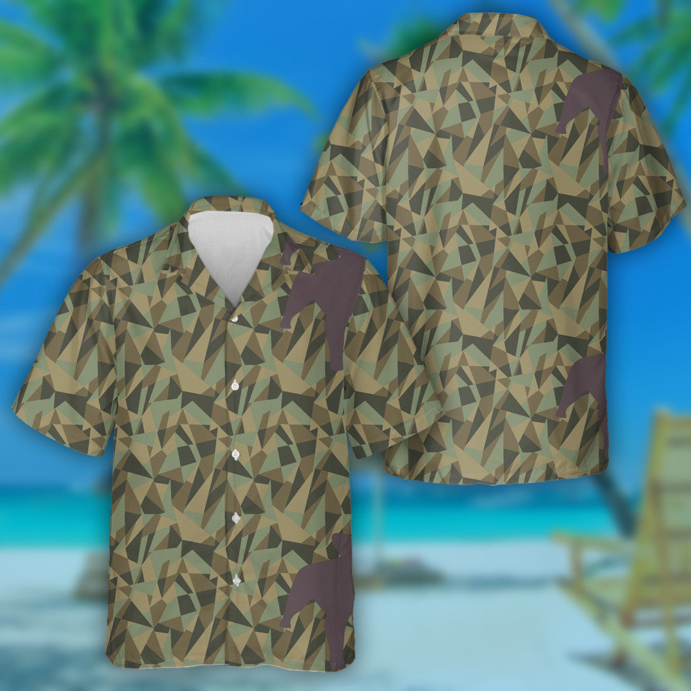 Triantáin Nua-Aimseartha Teibí Céimseata Cúlra Camo Léine Haváíais, Bronntanas Léine Haváíais, Bronntanas Nollag