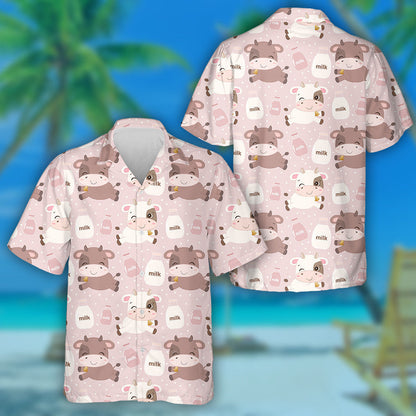 Great For Spring And Summer Cows Hawaiian Shirt,Hawaiian Shirt Gift, Christmas Gift