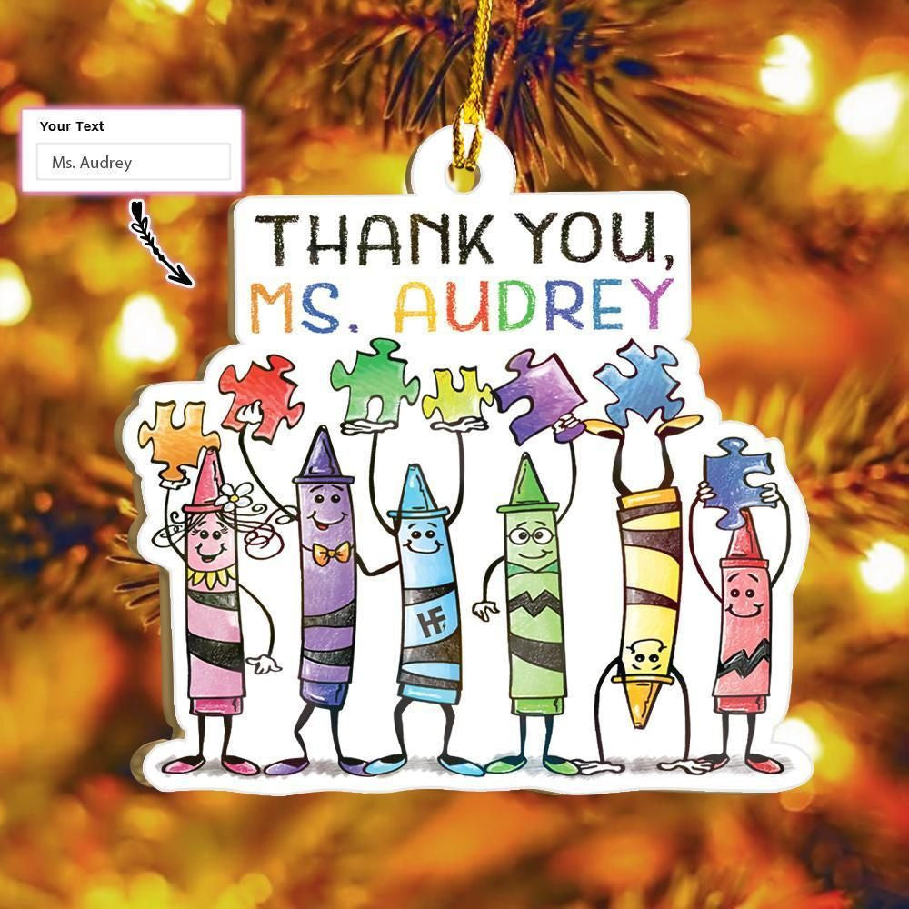 Criáin i Sealbhú Píosaí Puzal Feasacht ar Uathachas Ornáid Chustaim, Bronntanas Nollag, Maisiú Nollag