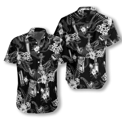 Patrún Tobac Patrún Bláthanna Dubh Agus Bán Léine Haváís, Bronntanas Léine Haváíais, Bronntanas Nollag