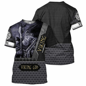 Viking - 3D All Over Printed Shirt Tshirt Hoodie Apparel