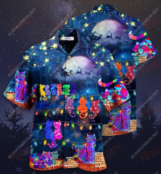 Na Cait Jolly Ar Dhíon Léine Gearr Haváís Léinte Aloha Samhraidh Léinte Haváise Saincheaptha Léinte haváíais d'Fhir, Bronntanas Léine Haváís, Bronntanas Nollag